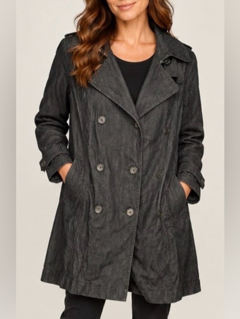 Talbot's Thick Denim Coat